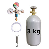 Kit De Extração Regulador 1 Via + Cilindro Co2 3kg