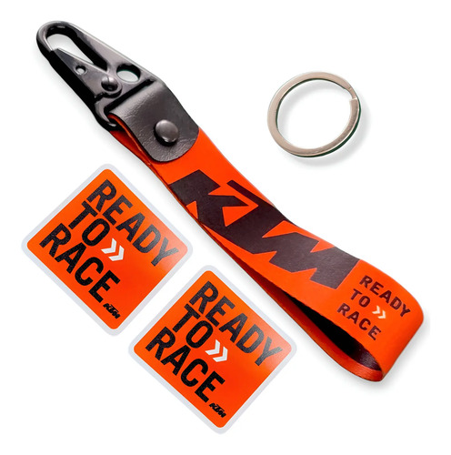 Llavero Para Moto Ktm + 2 Stickers De Regalo