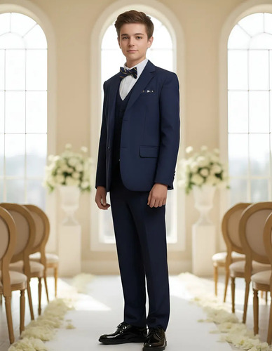 Traje De Niño Para Adolescente, Boda, Cumpleaños, Iglesia