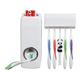 Dispensador De Pasta Dental Y Porta Cepillos