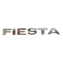 Emblema Fiesta Letras Ford Cromada Compuerta Trasero  Ford Fiesta