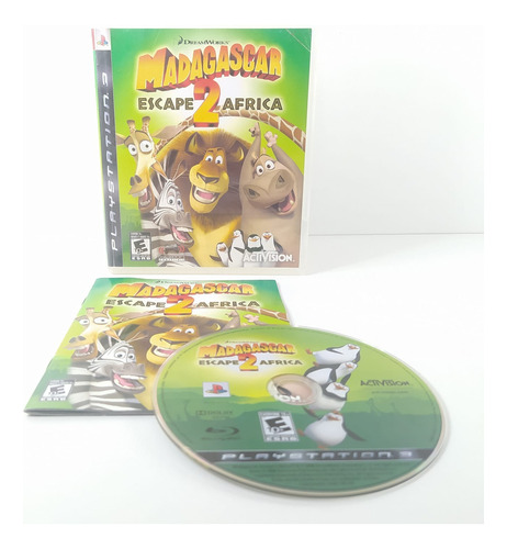 Madagascar 2: Escape Africa Ps3 Jogo Playstation 3 
