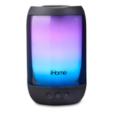 Ihome Altavoz Bluetooth Impermeable Con Luces, Altavoz Portá