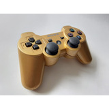 Control Playstation 3 Dorado Dualshock 3 Sixaxix Original