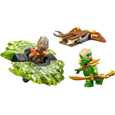 Figura Lloyd Vs. Spinner Del Monstruo De Tierra 71850 Lego | MercadoLibre