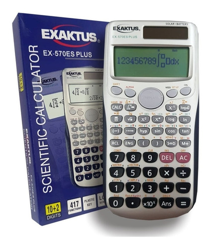 Calculadora Exaktus Ex-570 Es Plus