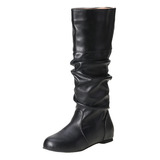 Botas Para Mujer Botas Negras Calzado Dama Zapatos Mujer 568