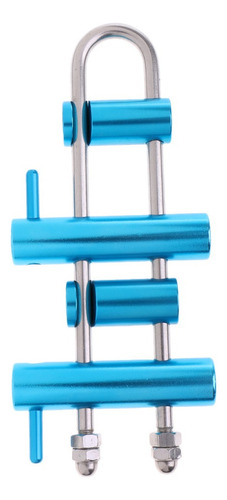 . Dispositivo Downstop Para Rappel Rack Of 4, Color Azul