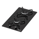 Cooktop 2 Bocas Acendimento Automático Be Preto Ecwt