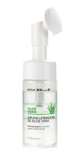 Espuma Limpiadora Facial Aloe Vera Con Cepillo 100ml