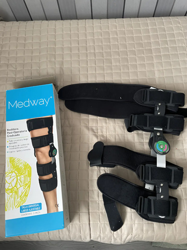 Medway | Rodillera Post-operatoria Graduada Color Negro