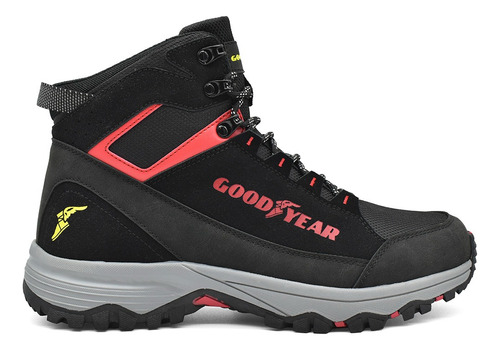 Bota Hiking Caballero Goodyear  176678 Black-red