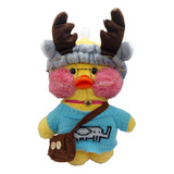 Peluche Pata Lalafanfan Pato Con Accesorios 30cm Tiktok Reno