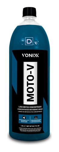 Shampoo Moto V Vonixx Para Lavar Motos Concentrado 1,5l