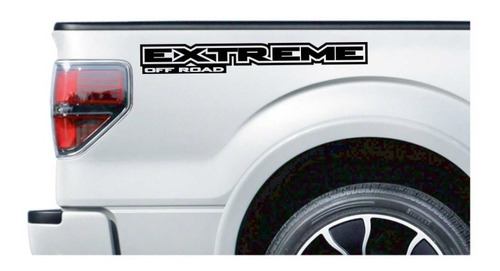 Calcas Sticker Extreme Off Road Bisel Batea + Tapa Pick Up