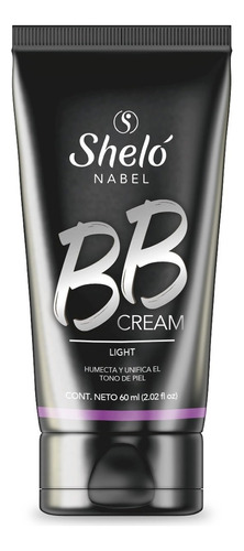 Base De Maquillaje En Crema Sheló Nabel Cuidado Facial Bb Cream Bb Cream Tono Light - 60ml 60g