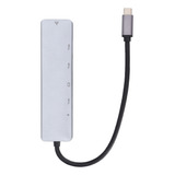 Hub Usb C 6 En 1 Pd, Carga Rápida, 87 W, Tipo Multifuncional