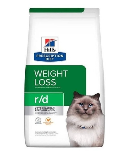 Alimento Gato Hills R/d Felino Weight Loss 3.8kg. Np
