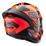 Casco Integral Moto Ls2 352 Rookie Beta Hi Con Spoiler Hk