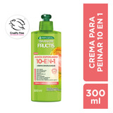 Crema Para Peinar 10 En 1 Fructis Adiós Esponjado 300 Ml