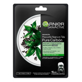 Garnier Skin Active Mascarilla Negra Tela Pure Carbón Detox