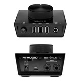 M-audio Air|hub - Interfaz De Audio Usb Con Concentrador De 