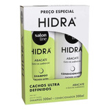 Kit Salon Line Hidra Cachos Ultra Definidos Abacate 300 Ml