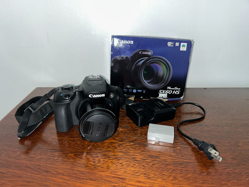 Canon Powershot Serie Sx Sx60 Hs - Negro