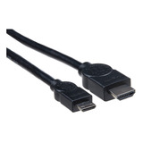 Cable Manhattan Mini Hdmi - Hdmi 1.8 Mts Bolsa, Blindado Neg