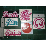 Barbie Stickers Decorativos 6 Pack