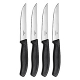 Victorinox Swiss Classic - Juego De 4 Cuchillos Para Carne,