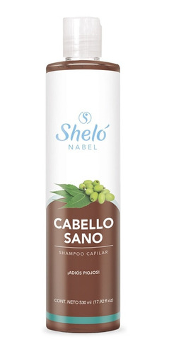 Shampoo Cabello Sano Antipiojos 500ml Con Neem Y Árbol De Té