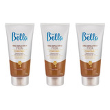 Depilatorio Depil Bella Cera Fria Bisnaga 200g - Kit Com 3un