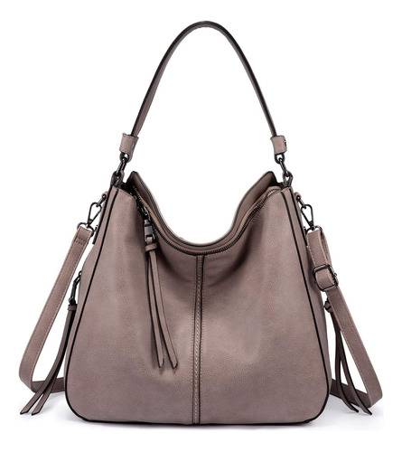 Bolsos Cruzados Realer Hobo Para Mujer, Bolso De Hombro Retr