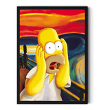 Cuadro Decorativo Homero Medidas 30x40 Cm