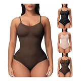 Body Reductor Vientre Halter Triángulo Con Copas