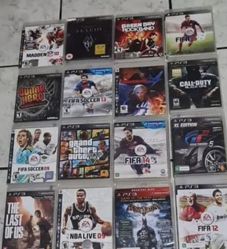 Lote Jogos Ps3 Originais Todos Funcionando Perfeitamente