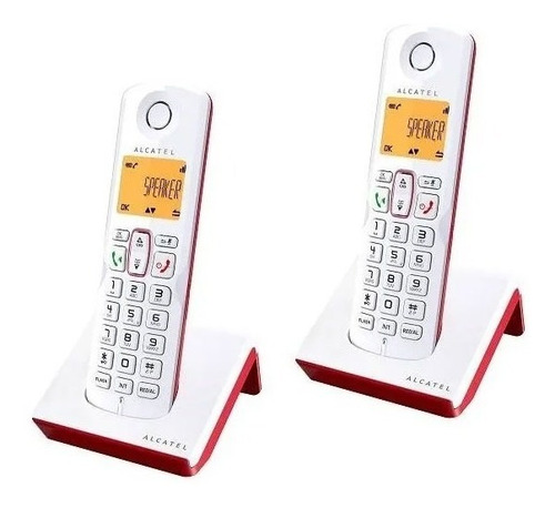 Teléfono Inalámbrico Duo Alcatel S250 Caller Id Manos Libres