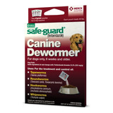 Safe-guard (fenbendazol) Desparasitante Canino Para Perros, 