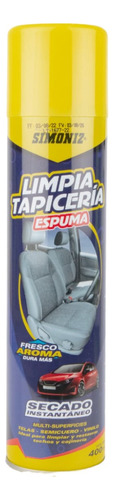 Limpia Tapiz En Espuma Marca Simoniz 400 Ml