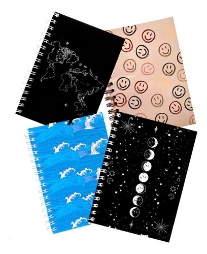 Bullet Journal Libreta De Puntos 100hojas + Laptop Stickers