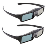 2x Gafas 3d Dlp Recargables Para / /