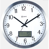 Relógio De Parede Herweg Com Termômetro 6721-079