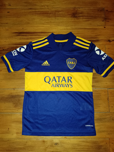 Camiseta Boca Original adidas Talle 7-8 Años Impecable 