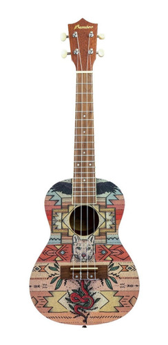 Ukulele Concierto Bamboo Andes Con Funda Bu-23-andes-s