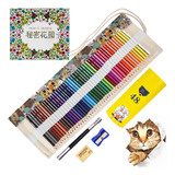 Kit Profesional Lápices Grafito De Dibujo, Pencil 48 Colores