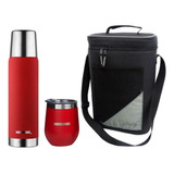 Set Matero Termo Obus 1 Lt + Copon 350 Ml + Bolso Waterdog 