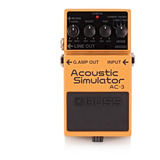 Pedal Efecto Guitarra Electrica Boss Ac3 Acoustic Simulator