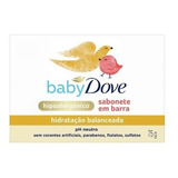 Sabonete Em Barra Dove Hidratação Balanceada Baby De 75 G