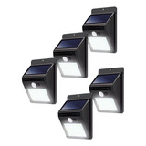 10pz Lampara Led Solar Reflector Exterior Jardin Sensor Luz